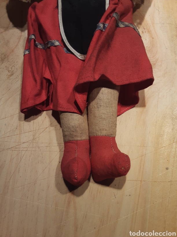 Mu&ntilde;eca espa&ntilde;ola clasica: Antigua mu&ntilde;eca de trapo - Foto 6