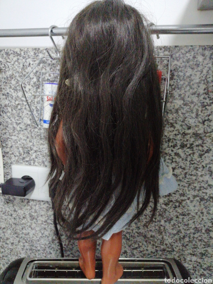 Mu&ntilde;eca espa&ntilde;ola clasica: Mu&ntilde;eca tortulon 46 negrita - Foto 2