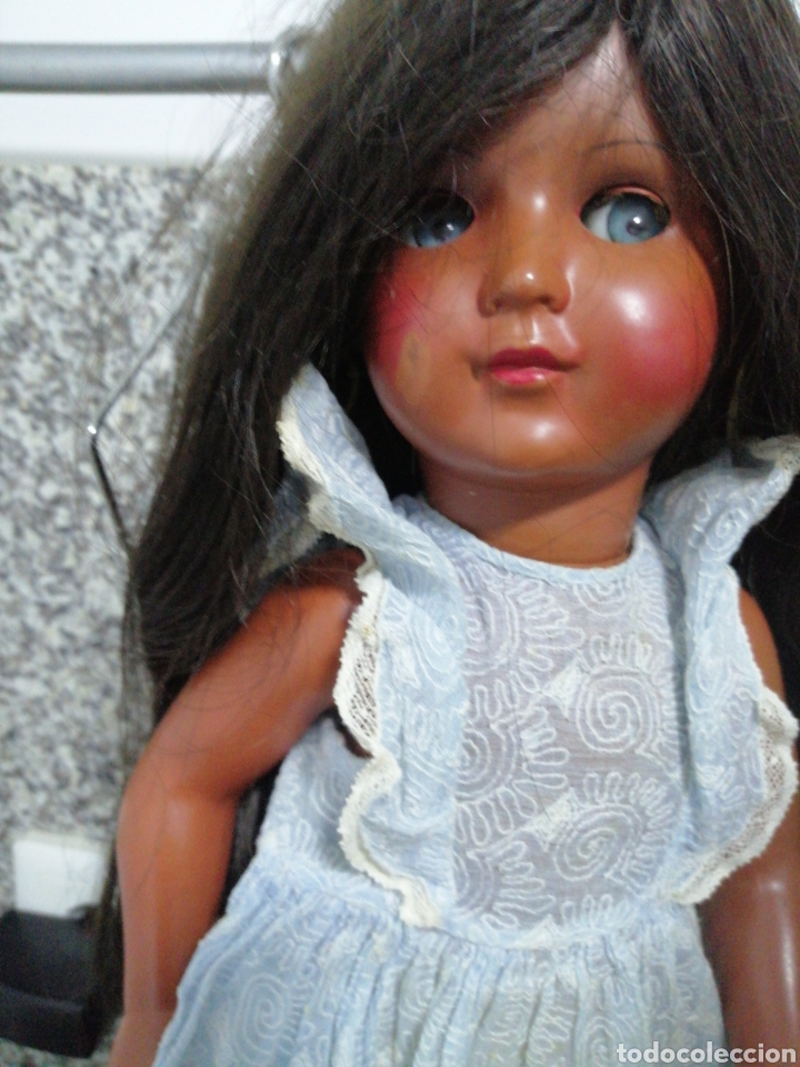Mu&ntilde;eca espa&ntilde;ola clasica: Mu&ntilde;eca tortulon 46 negrita - Foto 4