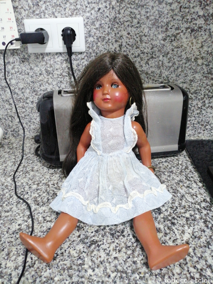 Mu&ntilde;eca espa&ntilde;ola clasica: Mu&ntilde;eca tortulon 46 negrita - Foto 9