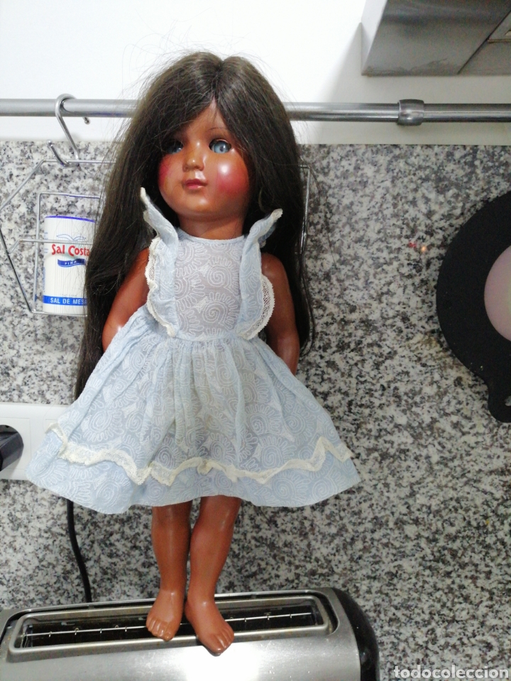 Mu&ntilde;eca espa&ntilde;ola clasica: Mu&ntilde;eca tortulon 46 negrita - Foto 1