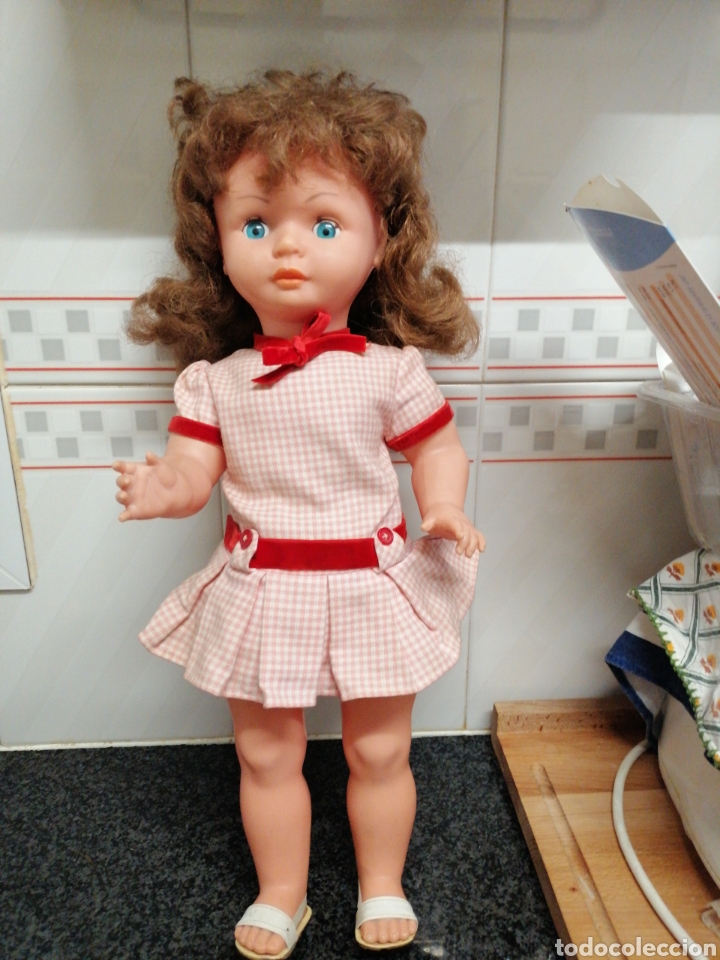 Mu&ntilde;eca espa&ntilde;ola clasica: Mu&ntilde;eca antigua cuerpo de plastico - Foto 3