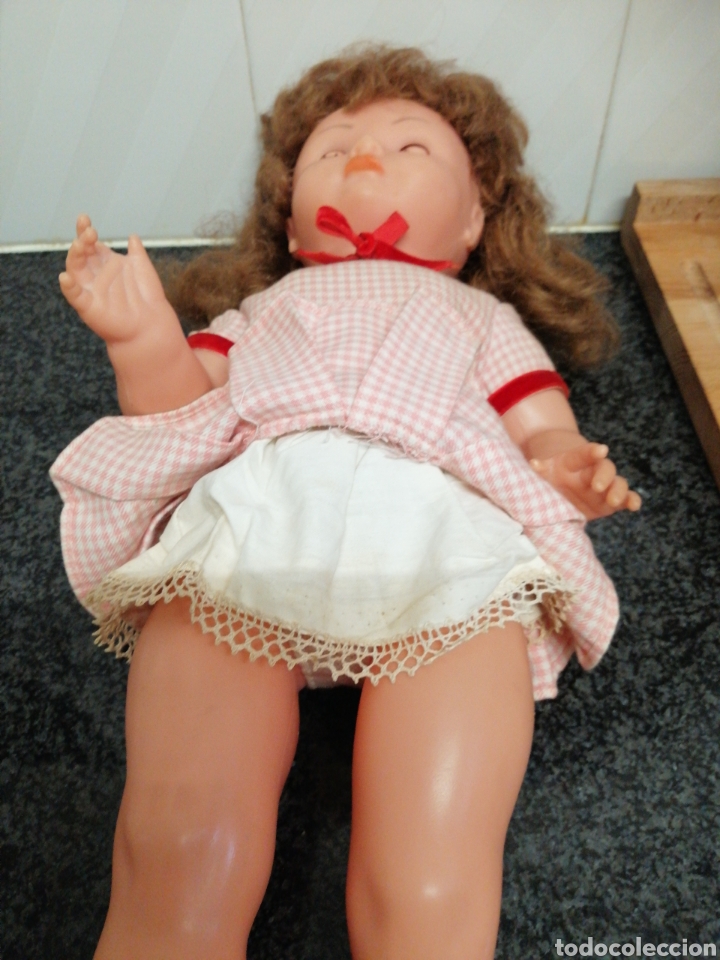 Mu&ntilde;eca espa&ntilde;ola clasica: Mu&ntilde;eca antigua cuerpo de plastico - Foto 4