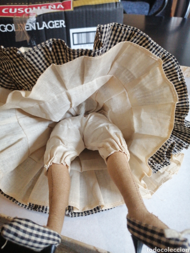 Mu&ntilde;eca espa&ntilde;ola clasica: Mu&ntilde;eca d trapo antigua - Foto 7