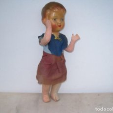 Bambola spagnola classica: MUÑECA PEPONA ANTIGUA DE CARTÓN PIEDRA, TODA ORIGINAL. 40 CM. AÑOS 40