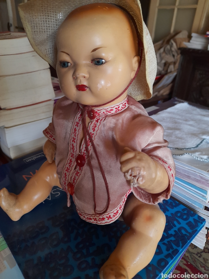 Mu&ntilde;eca espa&ntilde;ola clasica: Mu&ntilde;eco Nikito de celuloide Marca Diana - Foto 2