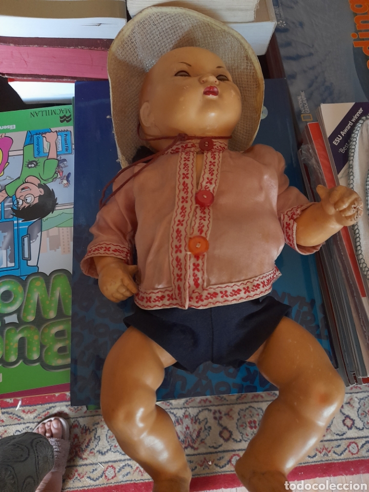 Mu&ntilde;eca espa&ntilde;ola clasica: Mu&ntilde;eco Nikito de celuloide Marca Diana - Foto 3