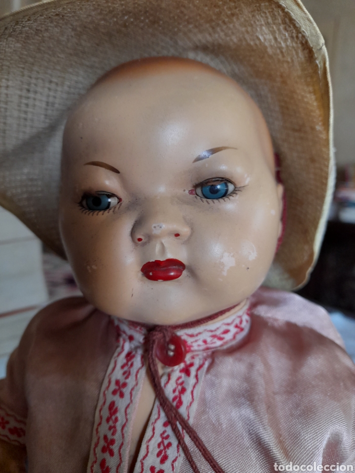 Mu&ntilde;eca espa&ntilde;ola clasica: Mu&ntilde;eco Nikito de celuloide Marca Diana - Foto 5