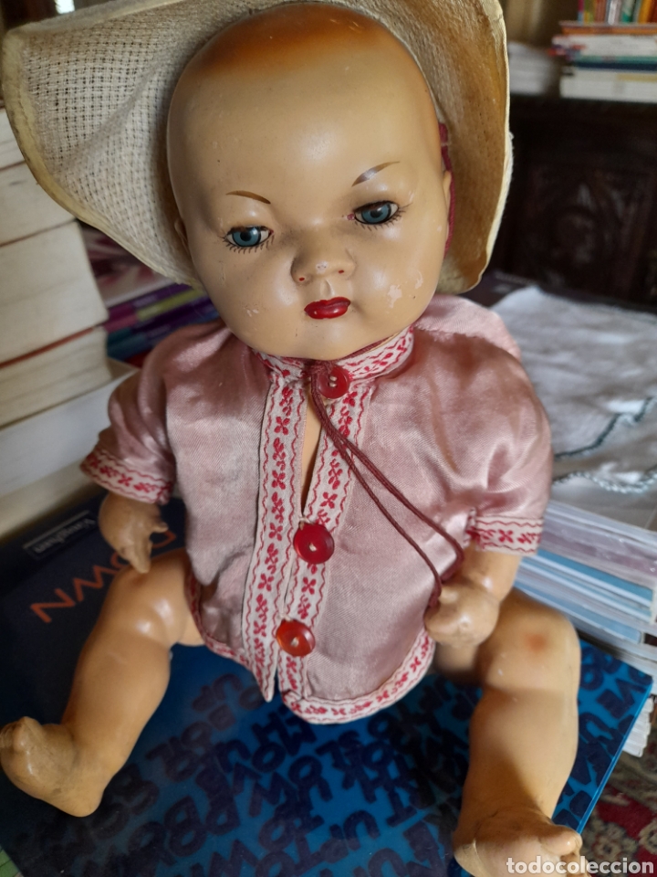 Mu&ntilde;eca espa&ntilde;ola clasica: Mu&ntilde;eco Nikito de celuloide Marca Diana - Foto 6