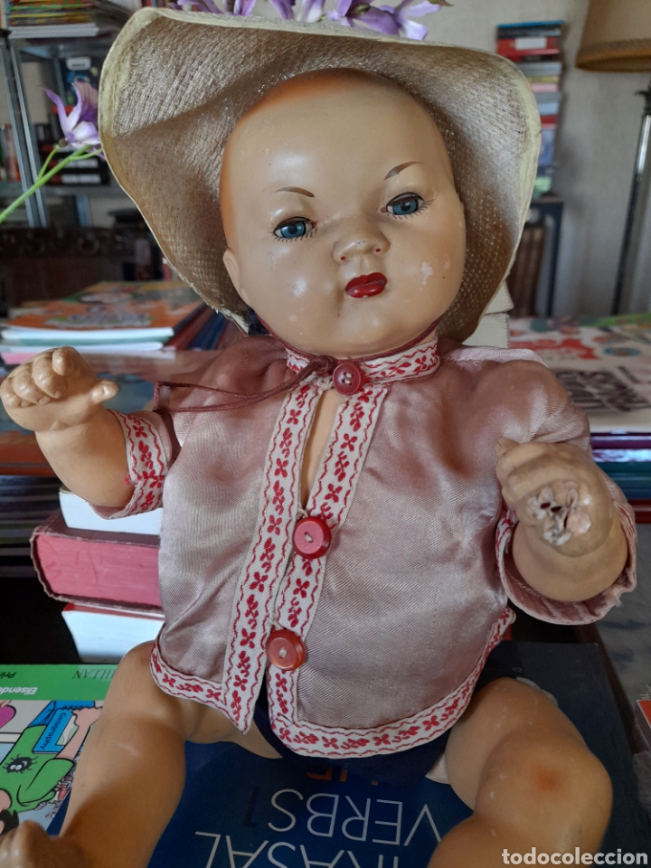Mu&ntilde;eca espa&ntilde;ola clasica: Mu&ntilde;eco Nikito de celuloide Marca Diana - Foto 8