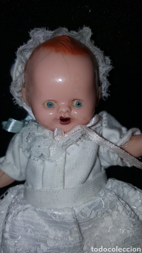 Mu&ntilde;eca espa&ntilde;ola clasica: Mu&ntilde;eco Bebe Celuloide A. Bordera - Foto 2