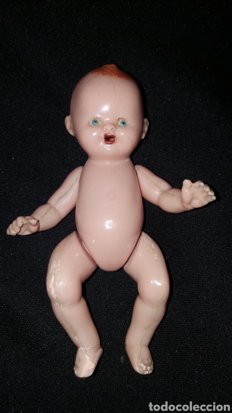 Mu&ntilde;eca espa&ntilde;ola clasica: Mu&ntilde;eco Bebe Celuloide A. Bordera - Foto 4