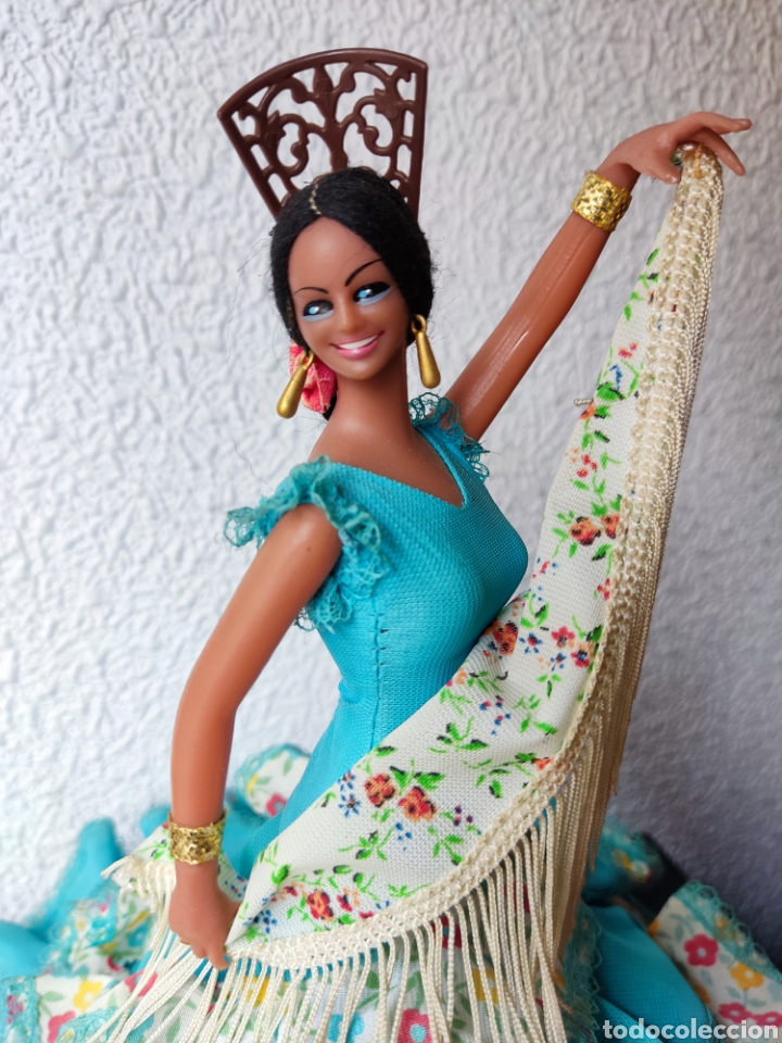 Mu&ntilde;eca espa&ntilde;ola clasica: MU&Ntilde;ECA MAR&Iacute;N TRAJE GITANA - Foto 3