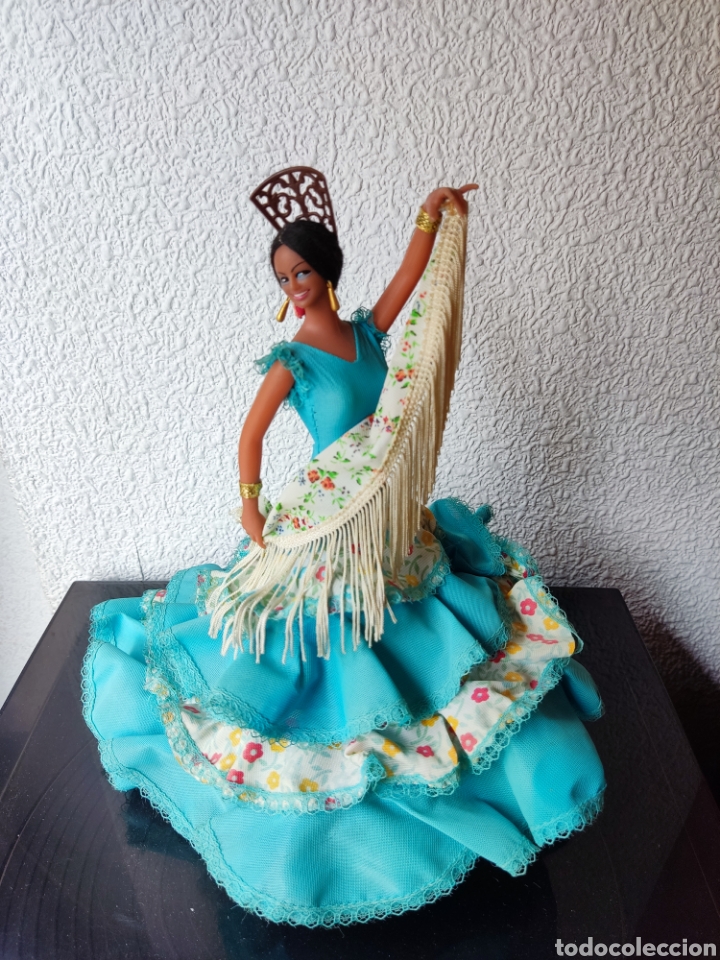 Mu&ntilde;eca espa&ntilde;ola clasica: MU&Ntilde;ECA MAR&Iacute;N TRAJE GITANA - Foto 1