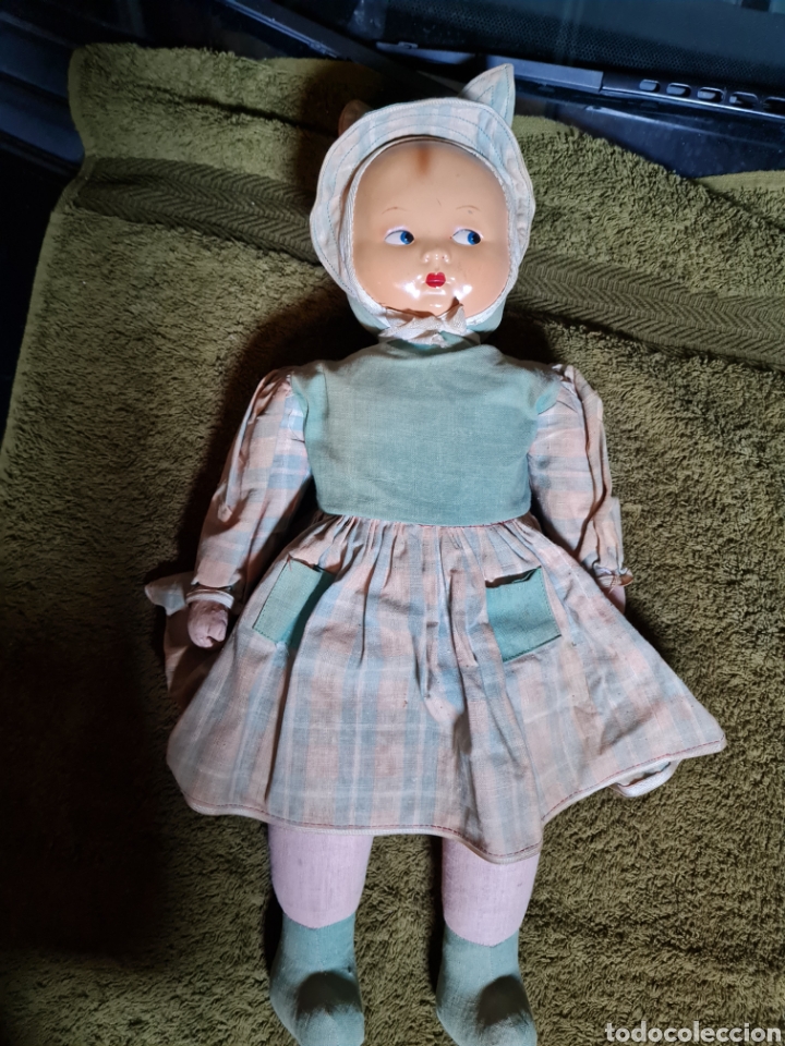 Mu&ntilde;eca espa&ntilde;ola clasica: Mu&ntilde;eca antigua de celuloide - Foto 4