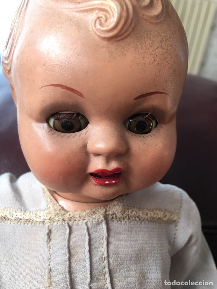 Mu&ntilde;eca espa&ntilde;ola clasica: Mu&ntilde;eco celuloide con ojos basculantes - Foto 2