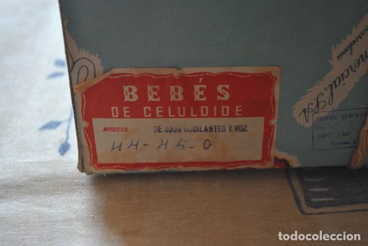 Mu&ntilde;eca espa&ntilde;ola clasica: Mu&ntilde;eca Bebe Celuloide con su caja - Foto 6