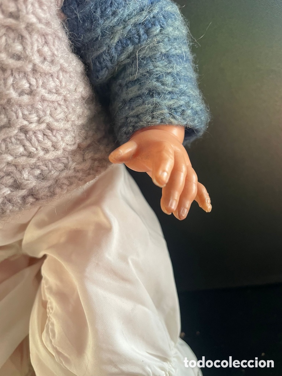 Mu&ntilde;eca espa&ntilde;ola clasica: Mu&ntilde;eco antiguo celuloide a&ntilde;os 30 - Foto 4