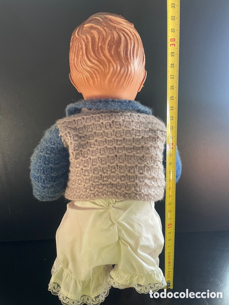 Mu&ntilde;eca espa&ntilde;ola clasica: Mu&ntilde;eco antiguo celuloide a&ntilde;os 30 - Foto 7