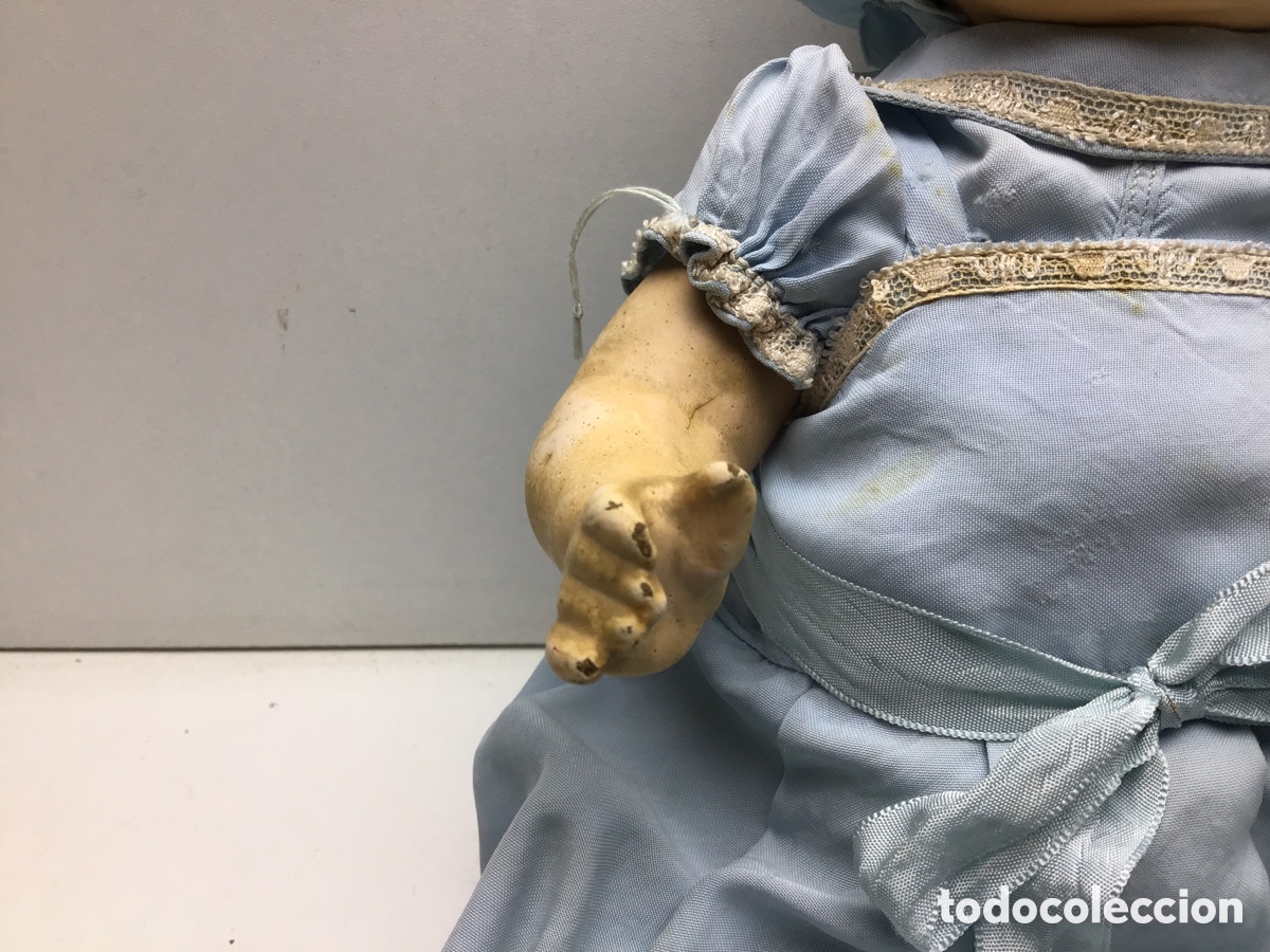 Mu&ntilde;eca espa&ntilde;ola clasica: MU&Ntilde;ECO BEBE ANTIGUO - Foto 5