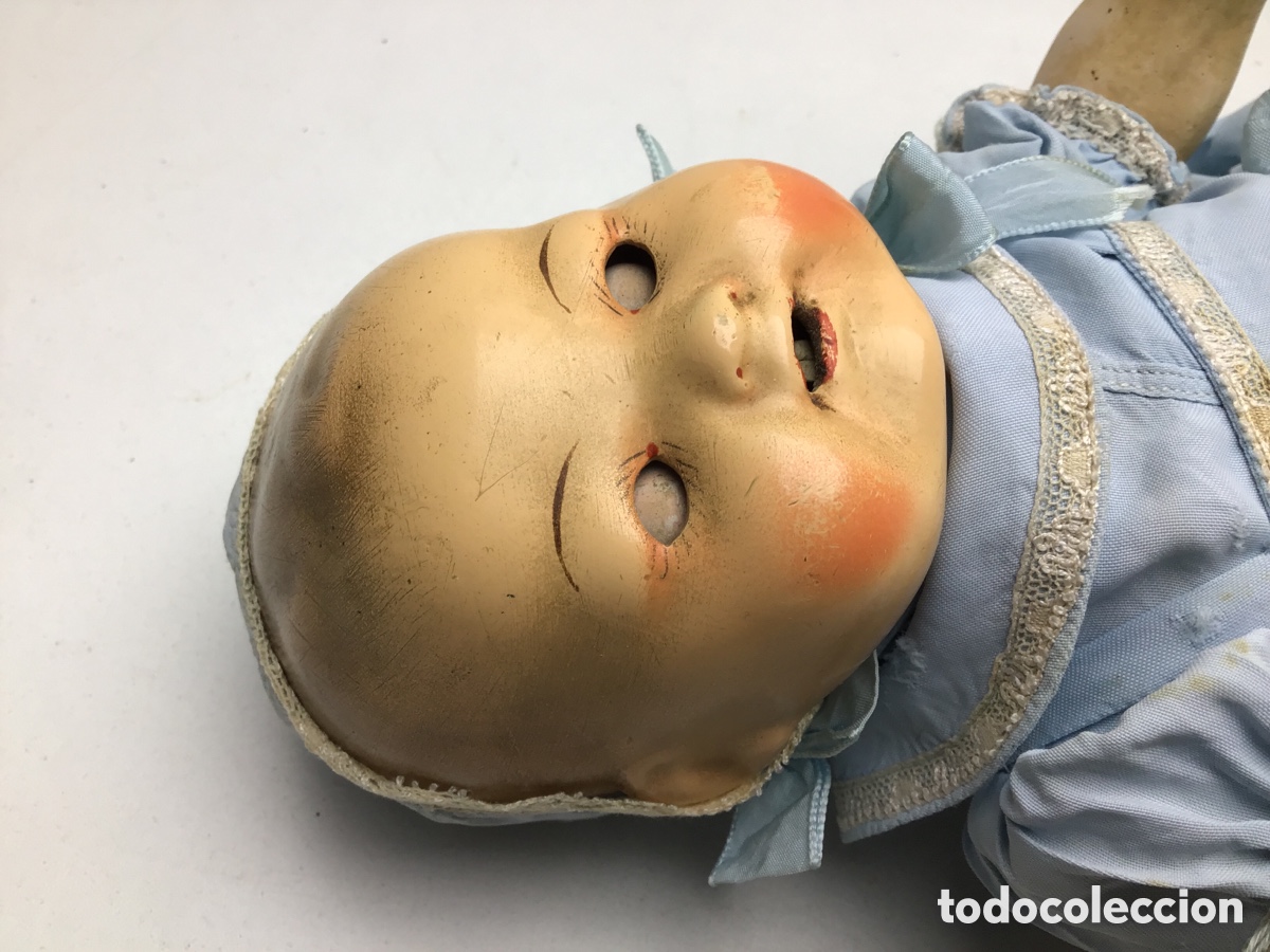 Mu&ntilde;eca espa&ntilde;ola clasica: MU&Ntilde;ECO BEBE ANTIGUO - Foto 6