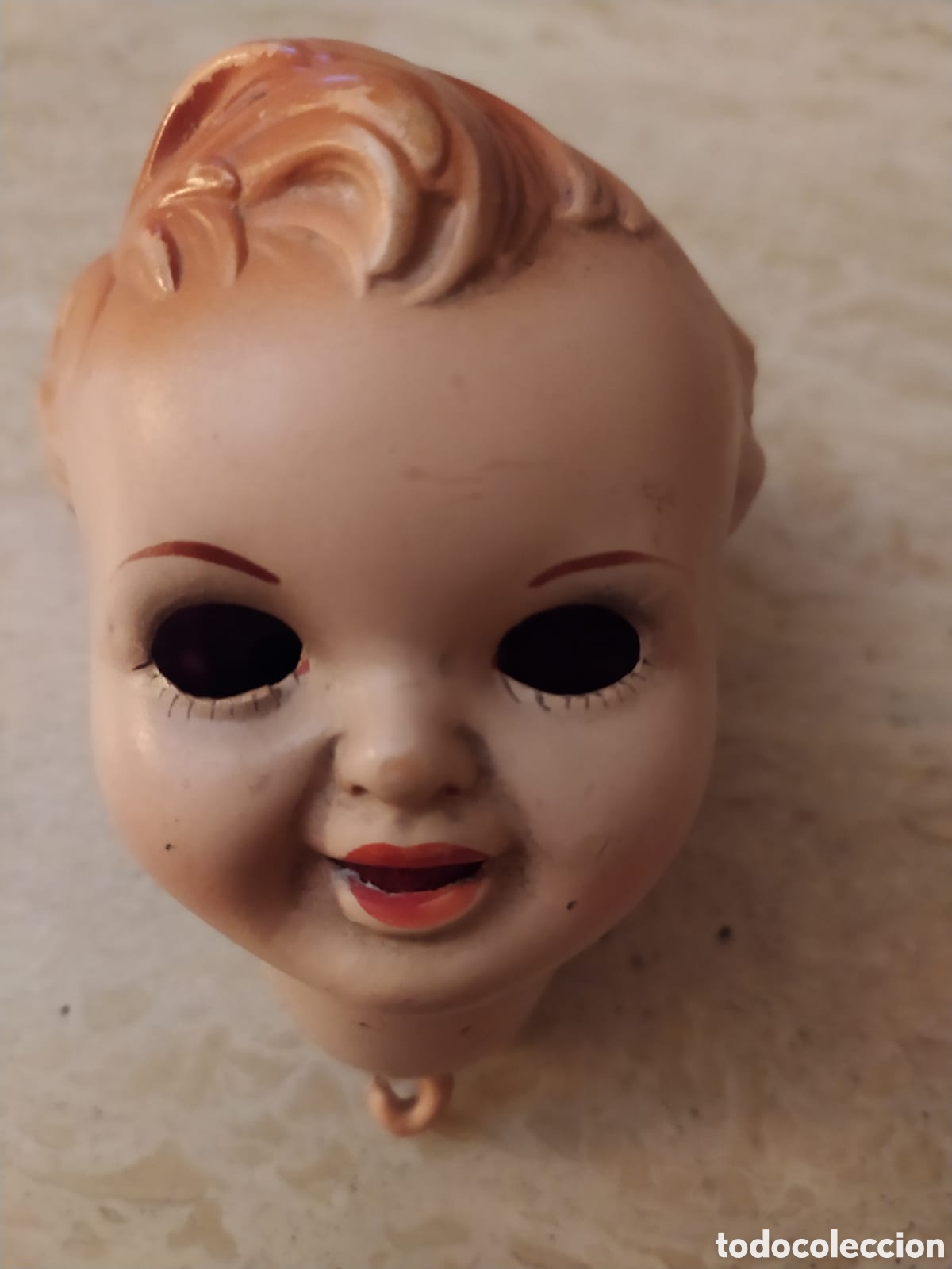Mu&ntilde;eca espa&ntilde;ola clasica: CABEZA DE MU&Ntilde;ECO ANTIGUO - Foto 2