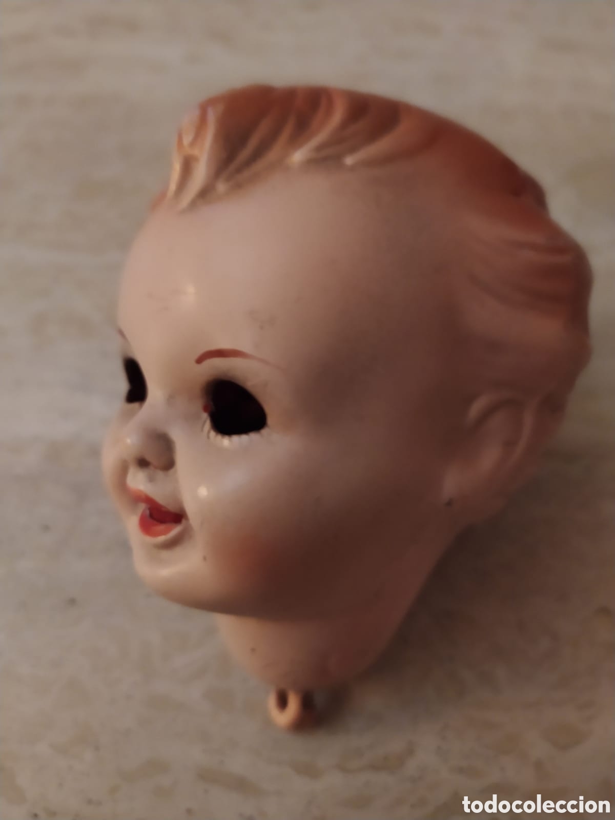 Mu&ntilde;eca espa&ntilde;ola clasica: CABEZA DE MU&Ntilde;ECO ANTIGUO - Foto 1