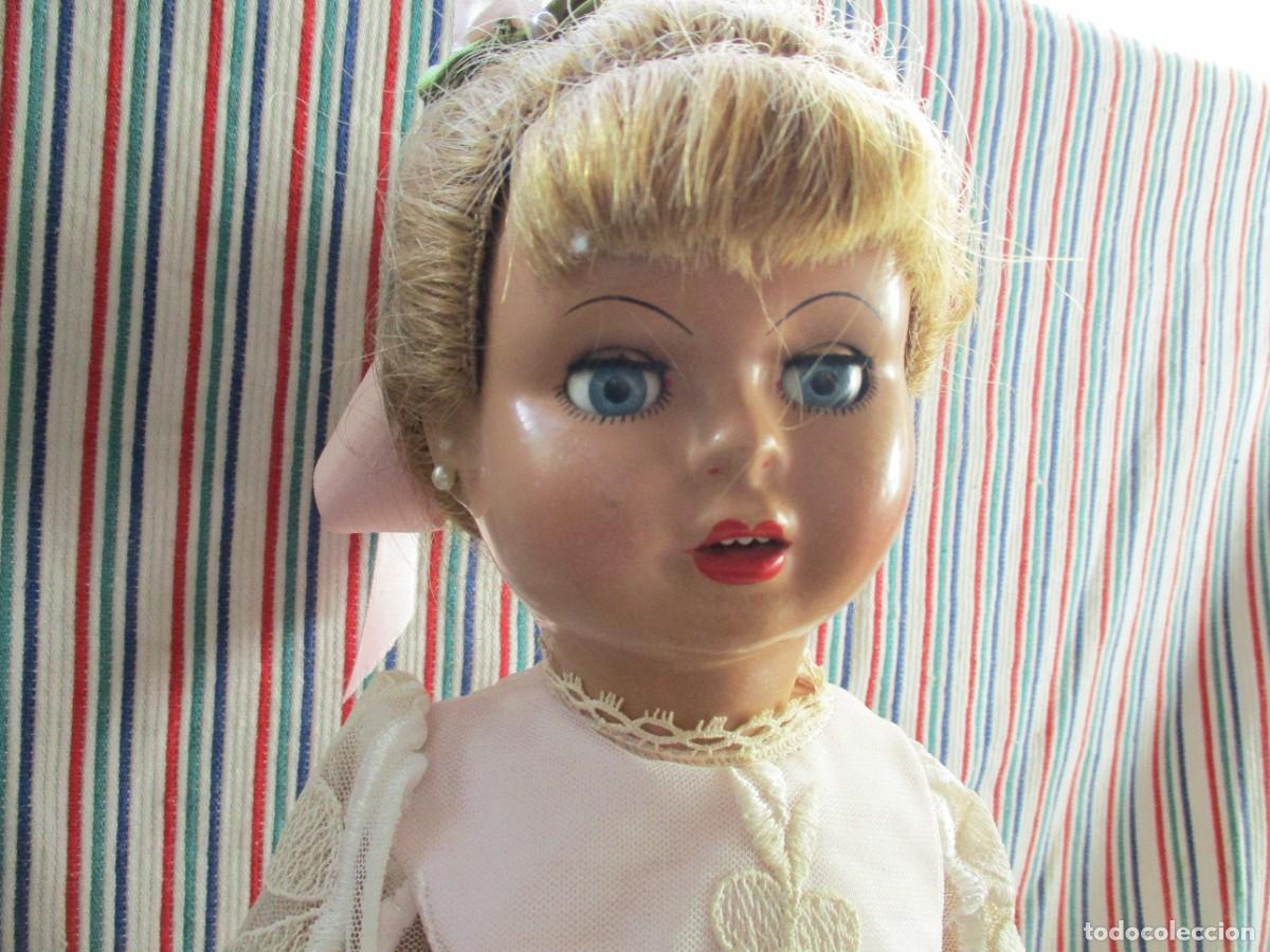Mu&ntilde;eca espa&ntilde;ola clasica: ANTIGUA MU&Ntilde;ECA COMPOSICION, 45 CM - Foto 7