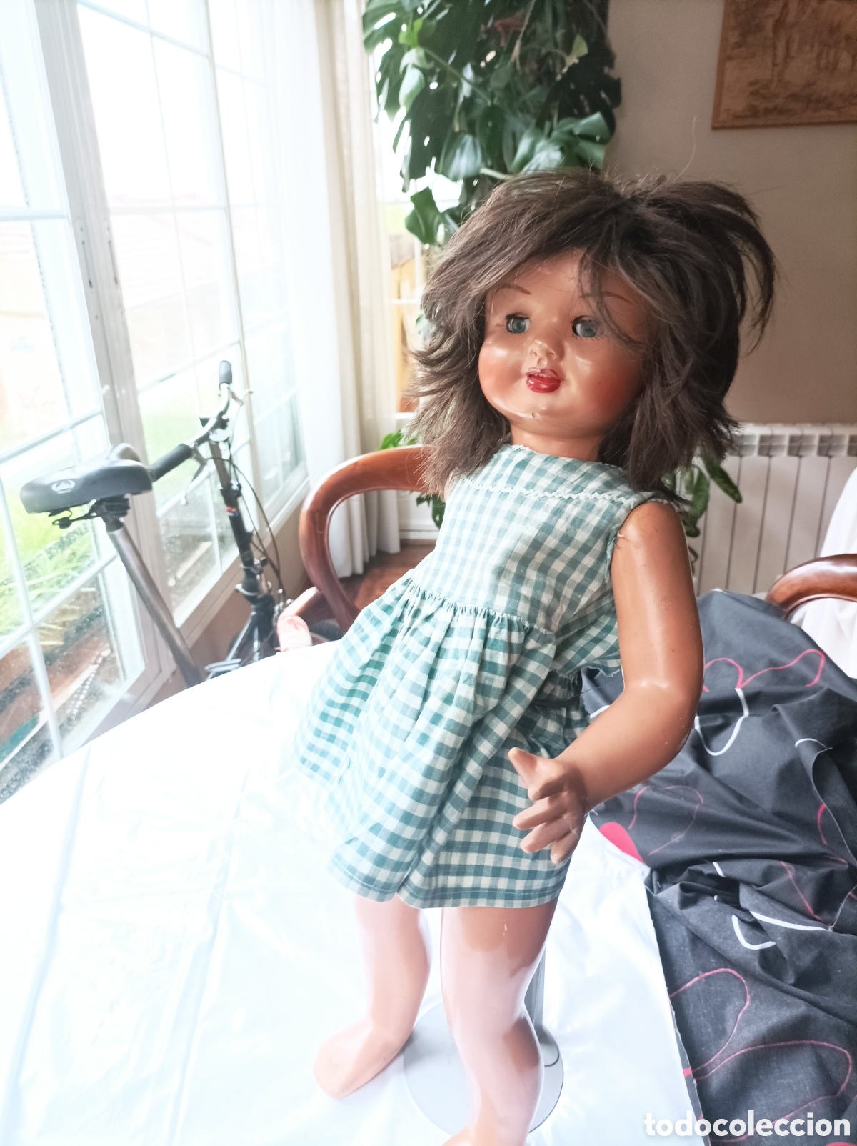 Mu&ntilde;eca espa&ntilde;ola clasica: Mu&ntilde;eca cart&oacute;n piedra o composici&oacute;n - Foto 3