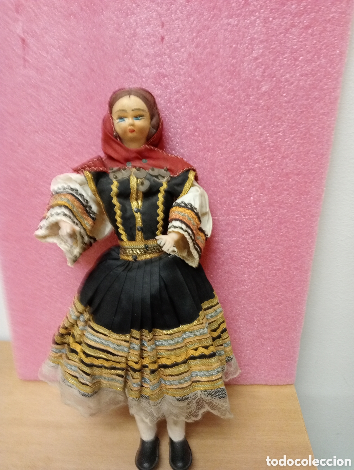 Mu&ntilde;eca espa&ntilde;ola clasica: Mu&ntilde;eca regional d trapo - Foto 2