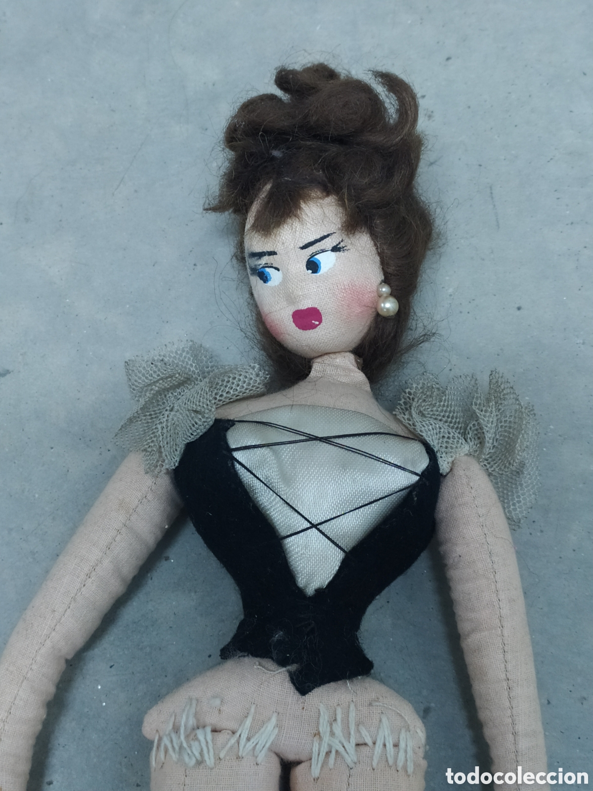 Mu&ntilde;eca espa&ntilde;ola clasica: ANTIGUA MU&Ntilde;ECA DE TRAPO - Foto 2