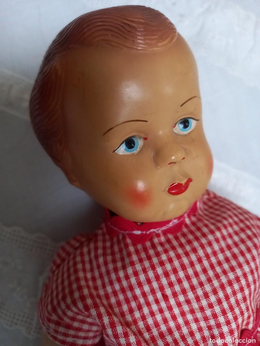 Mu&ntilde;eca espa&ntilde;ola clasica: Bebe celuloide 26cm. - Foto 1