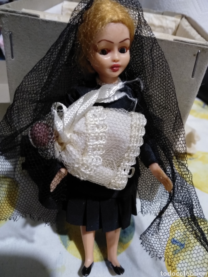 Mu&ntilde;eca espa&ntilde;ola clasica: Mu&ntilde;eca Madrina de bautizo - Foto 1