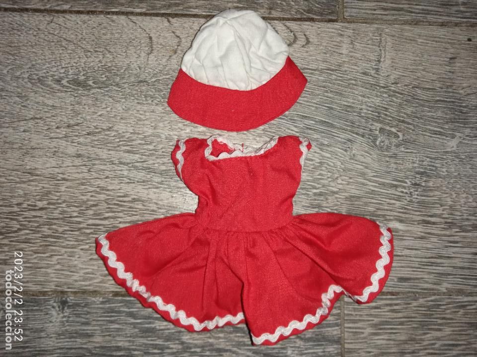 Mu&ntilde;eca espa&ntilde;ola clasica: Conjunto de mu&ntilde;eca mariquita perez mini - Foto 2