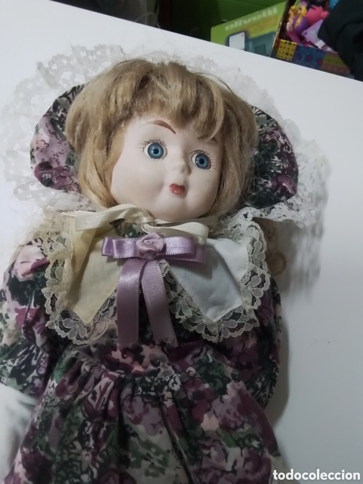 Mu&ntilde;eca espa&ntilde;ola clasica: Mu&ntilde;eca de porcelana - Foto 2