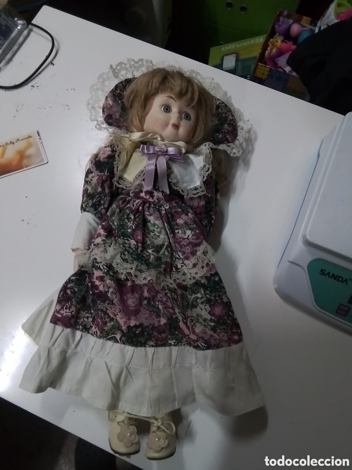Mu&ntilde;eca espa&ntilde;ola clasica: Mu&ntilde;eca de porcelana - Foto 1