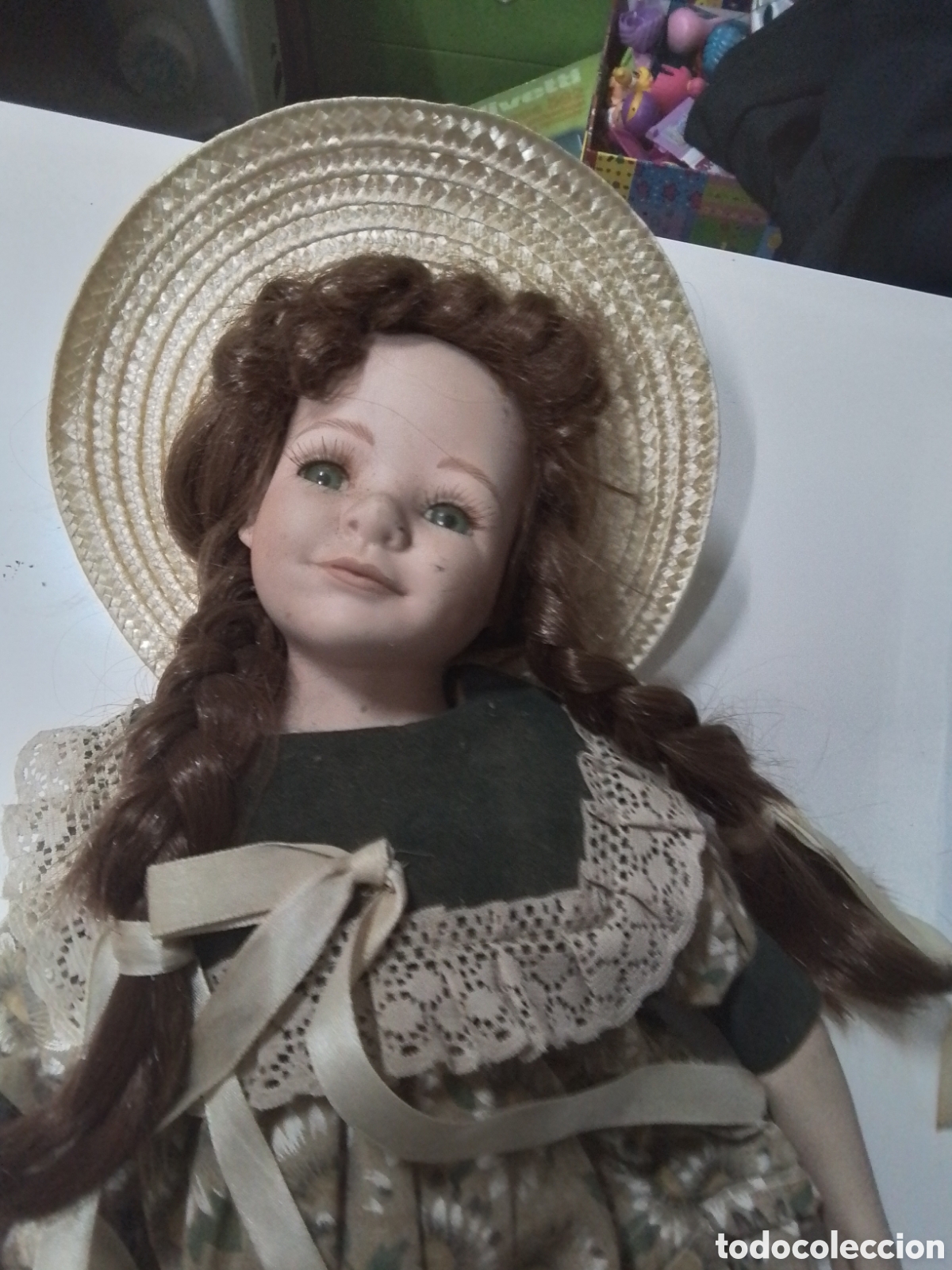 Mu&ntilde;eca espa&ntilde;ola clasica: Mu&ntilde;eca de porcelana - Foto 2