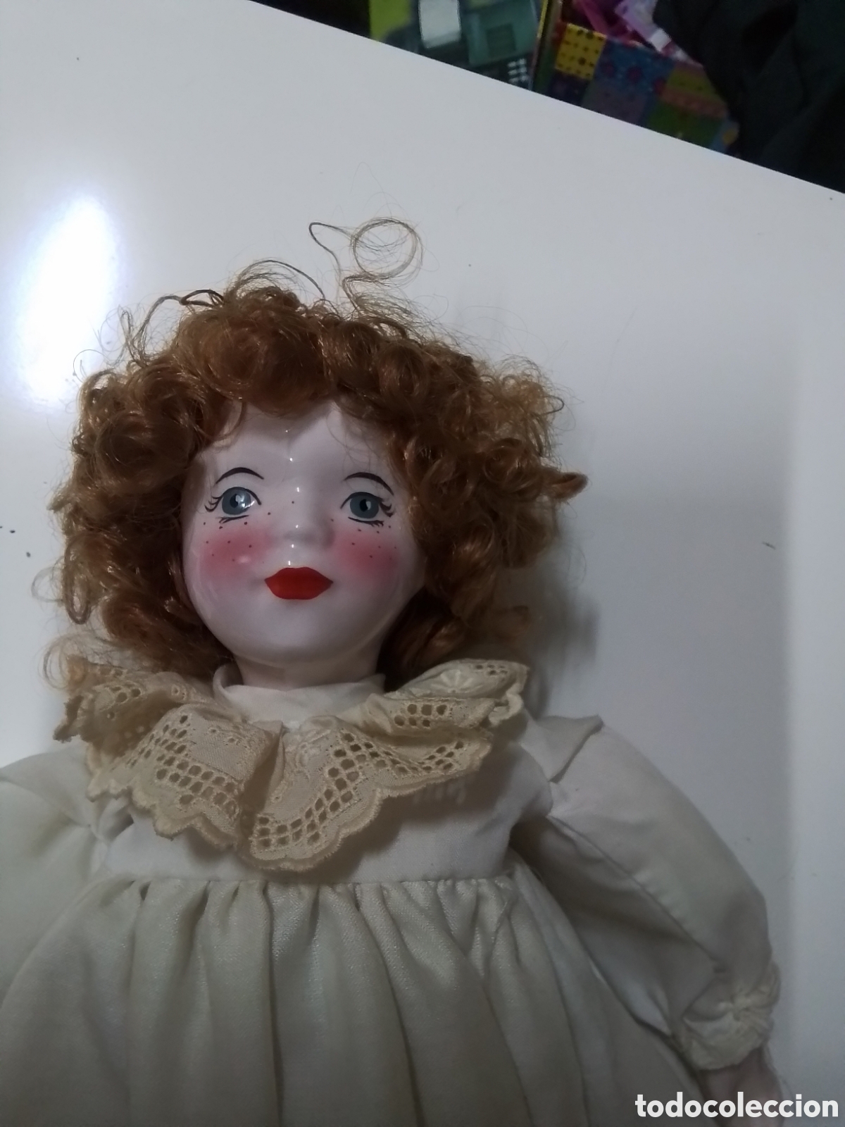 Mu&ntilde;eca espa&ntilde;ola clasica: Mu&ntilde;eca de porcelana - Foto 2