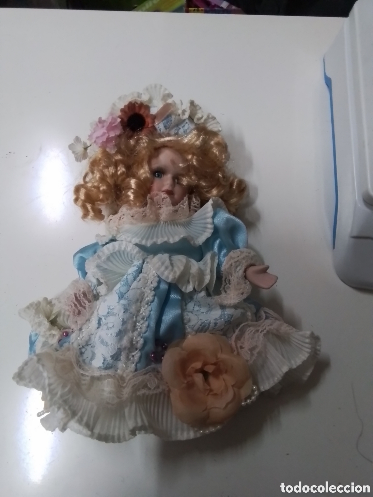 Mu&ntilde;eca espa&ntilde;ola clasica: Mu&ntilde;eca de porcelana - Foto 1