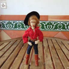 Muñeca española clasica: ANTIGUA MUÑECA SEVILLANA ANDALUZA FLAMENCA EN FIELTRO Y ALAMBRE KUMPLE ,ROLDAN .LAYNA