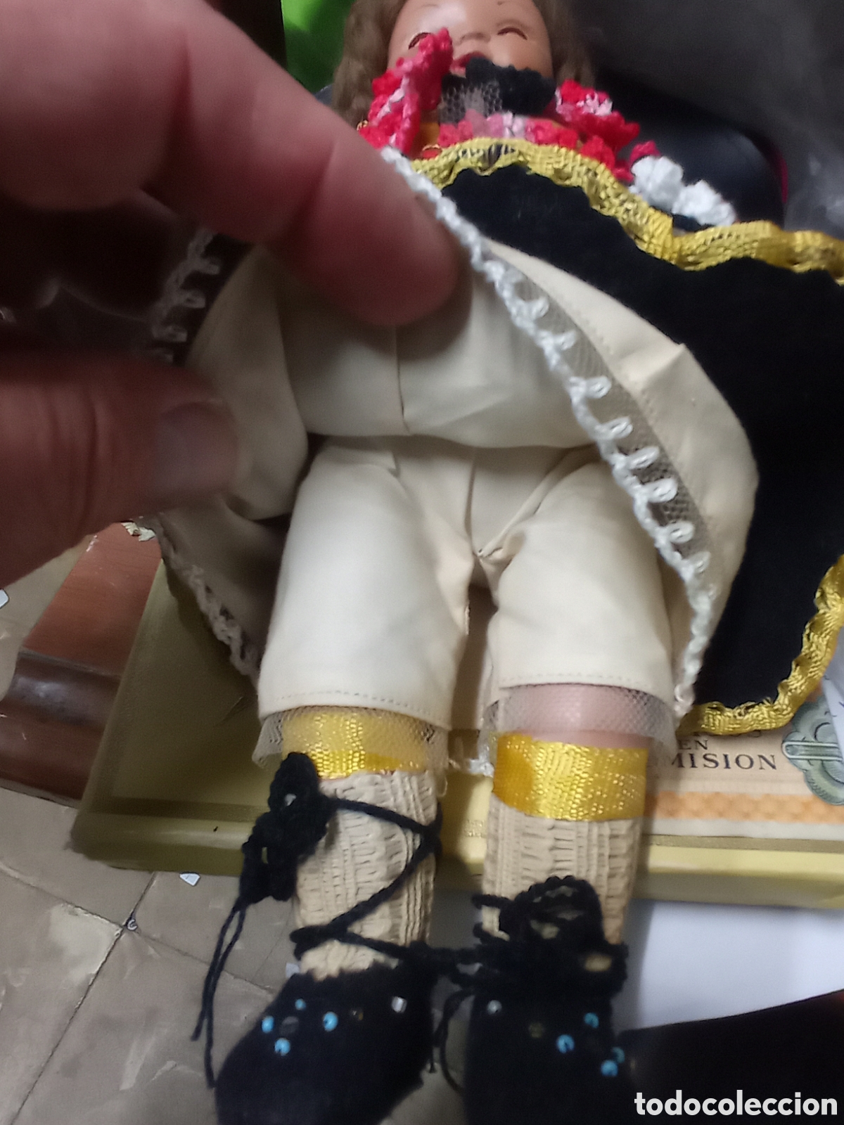 Mu&ntilde;eca espa&ntilde;ola clasica: Antigua mu&ntilde;eca celuloide 25 cm. altura - Foto 5