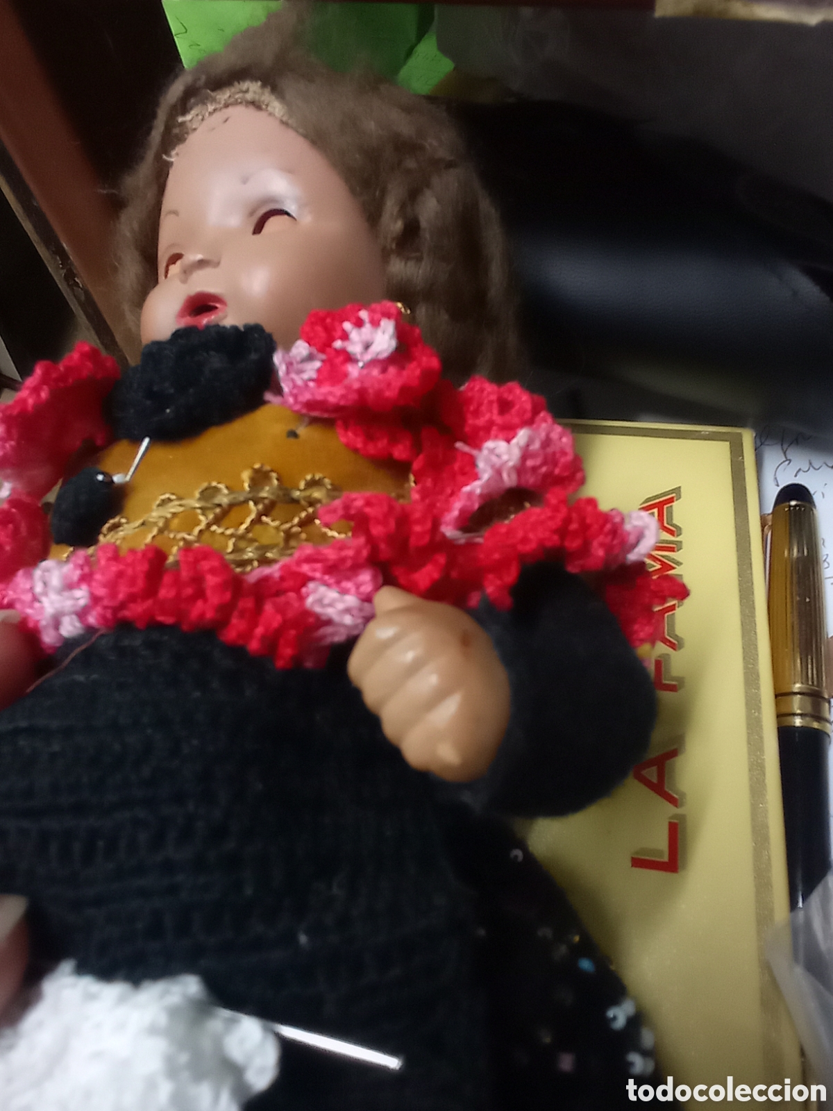 Mu&ntilde;eca espa&ntilde;ola clasica: Antigua mu&ntilde;eca celuloide 25 cm. altura - Foto 6