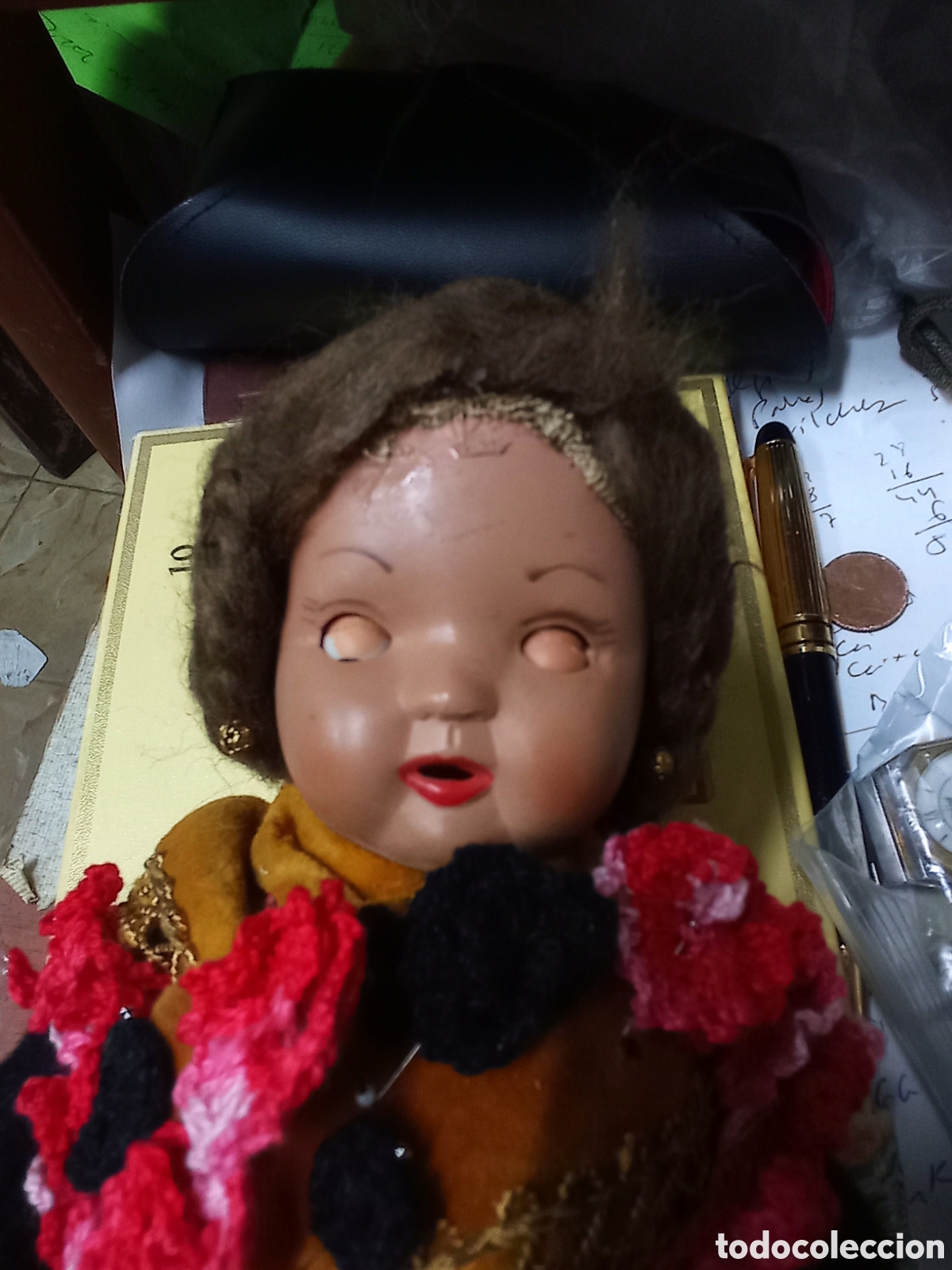 Mu&ntilde;eca espa&ntilde;ola clasica: Antigua mu&ntilde;eca celuloide 25 cm. altura - Foto 9