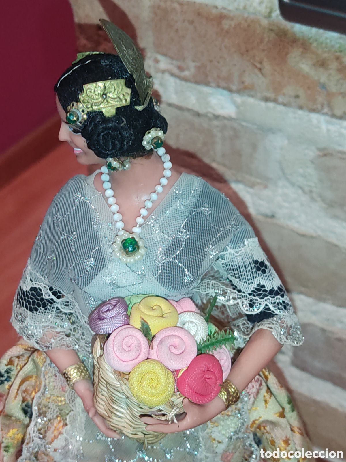 Mu&ntilde;eca espa&ntilde;ola clasica: Mu&ntilde;eca marin,fallera o valenciana. - Foto 3