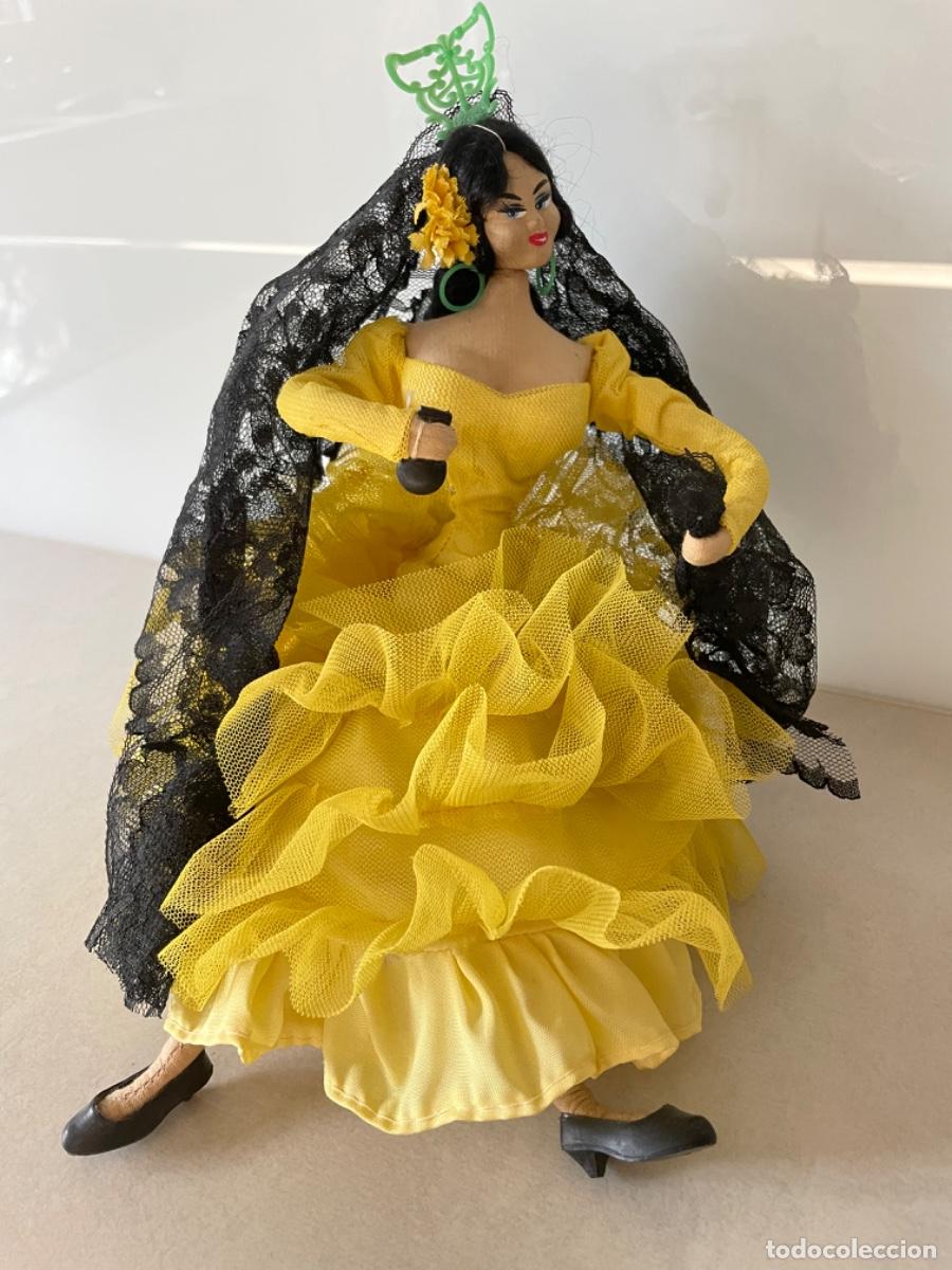 Mu&ntilde;eca espa&ntilde;ola clasica: MU&Ntilde;ECA FLAMENCA DE TELA - Foto 1