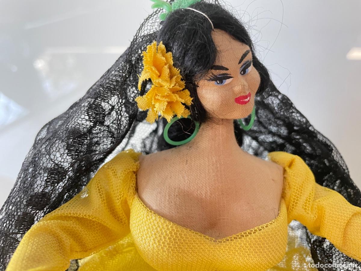 Mu&ntilde;eca espa&ntilde;ola clasica: MU&Ntilde;ECA FLAMENCA DE TELA - Foto 3