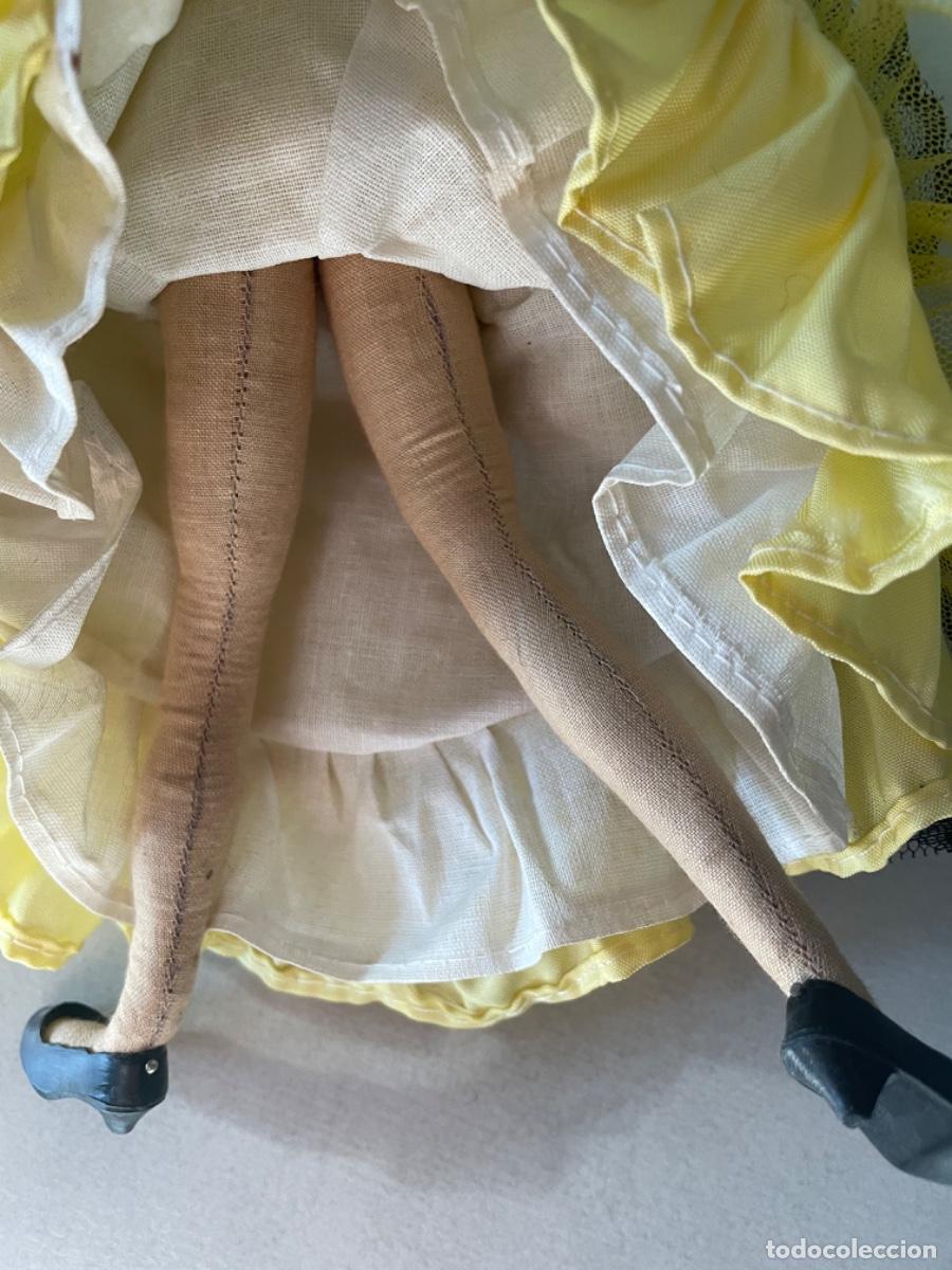 Mu&ntilde;eca espa&ntilde;ola clasica: MU&Ntilde;ECA FLAMENCA DE TELA - Foto 4
