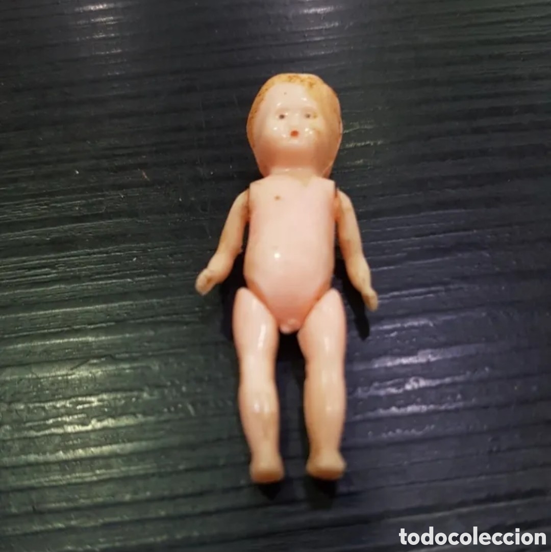 Mu&ntilde;eca espa&ntilde;ola clasica: Mu&ntilde;eco antiguo bebe. (L44) - Foto 2
