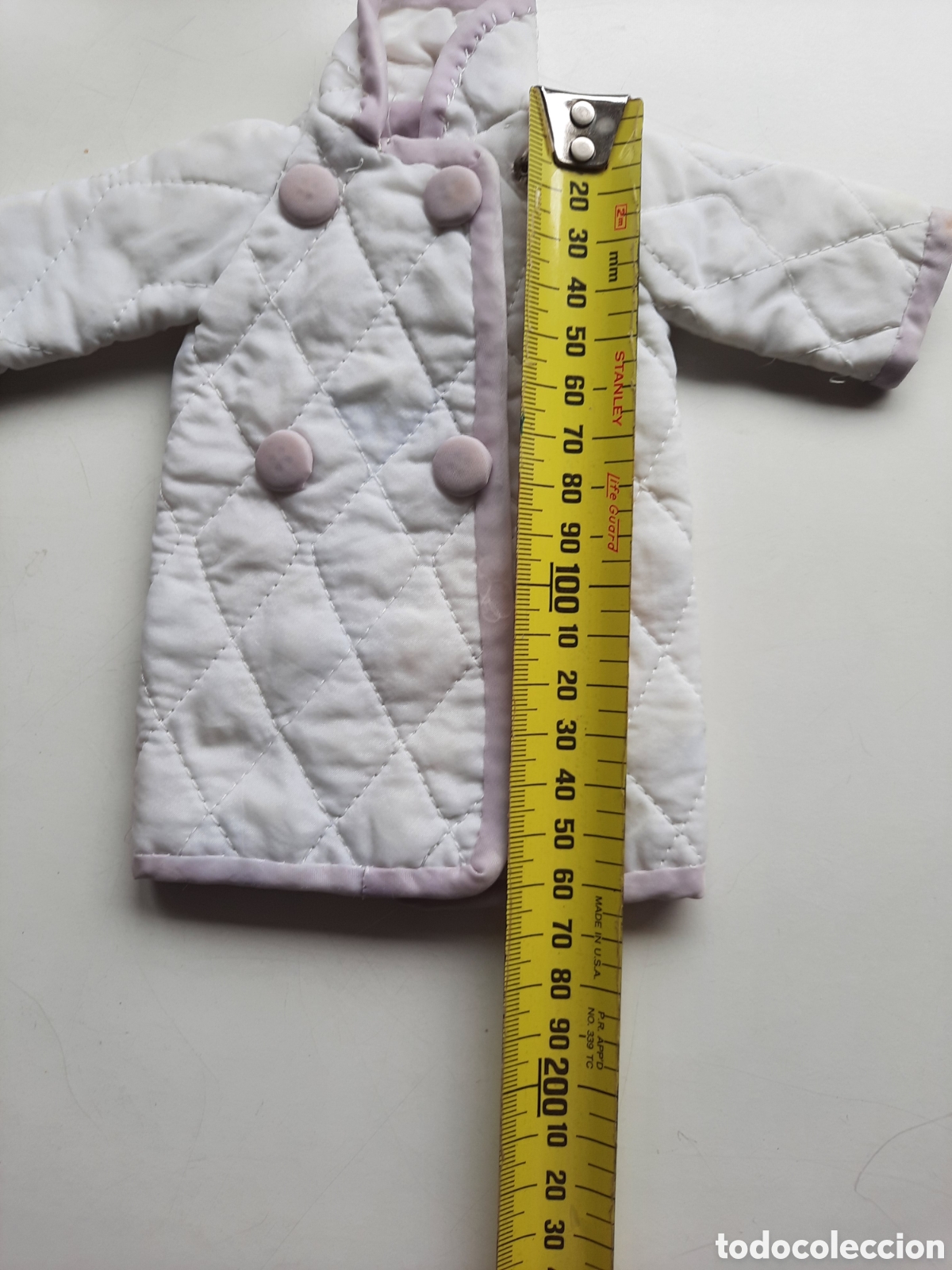 Mu&ntilde;eca espa&ntilde;ola clasica: Bata boatin&eacute; artesanal para mu&ntilde;eca - Foto 3