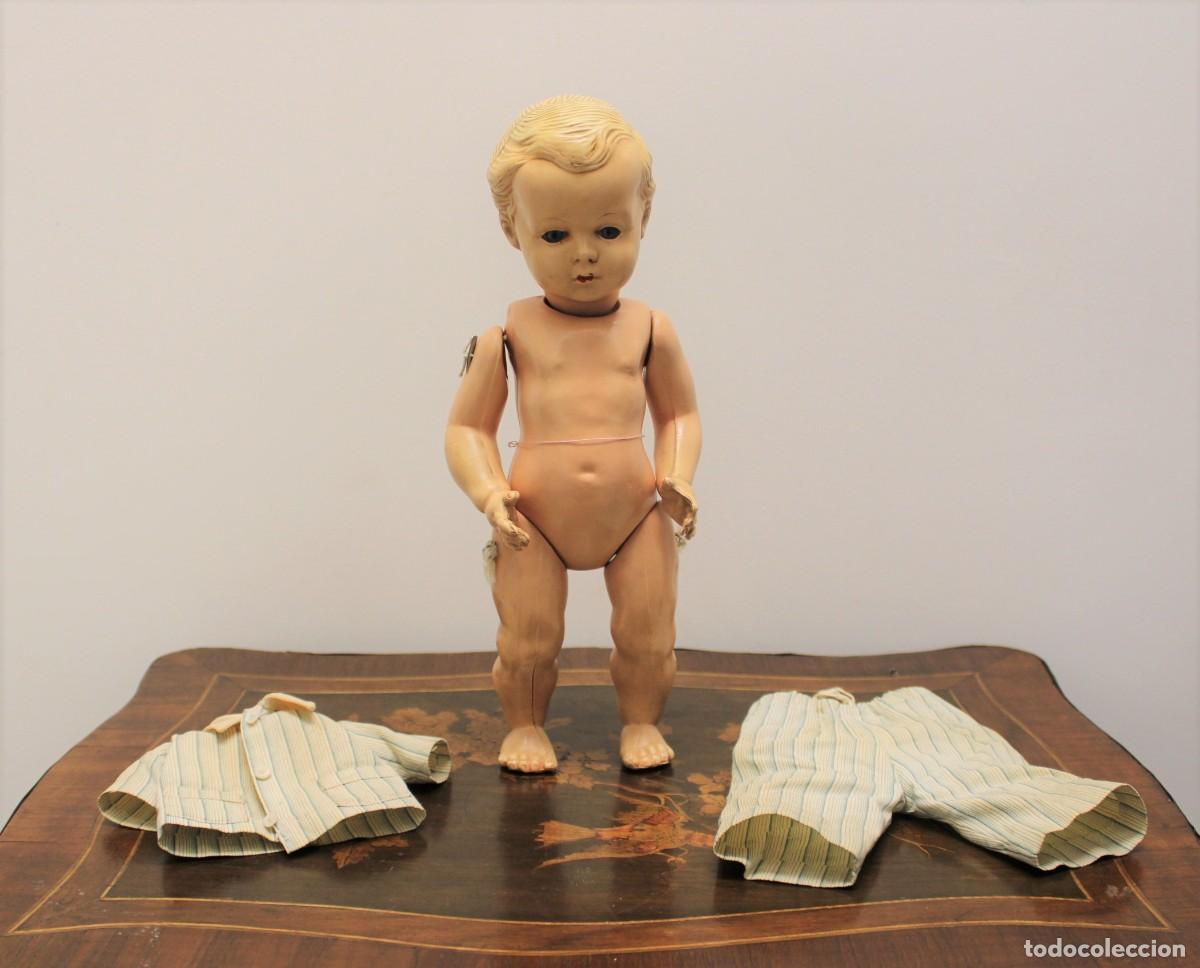 Mu&ntilde;eca espa&ntilde;ola clasica: MU&Ntilde;ECO DE CELULOIDE A&Ntilde;OS 50 - Foto 1